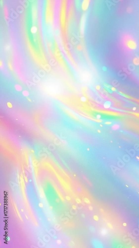 Pastel holographic background