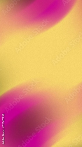 Soft golden background with magenta waves flowing across, creating a dreamy artistic atmosphere ideal for fashion, design, and abstract visuals.