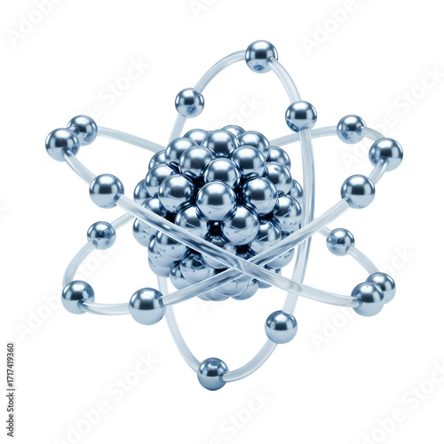 Stunning 3D Atom Model: Science, Technology, and Design
