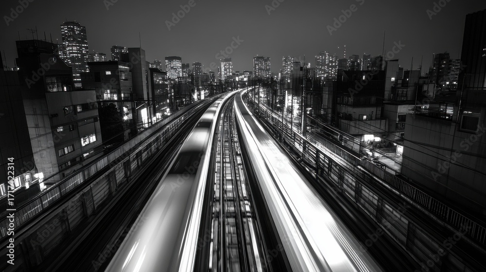 Fototapeta premium traffic in train station