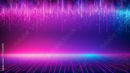 abstract purple background with lines