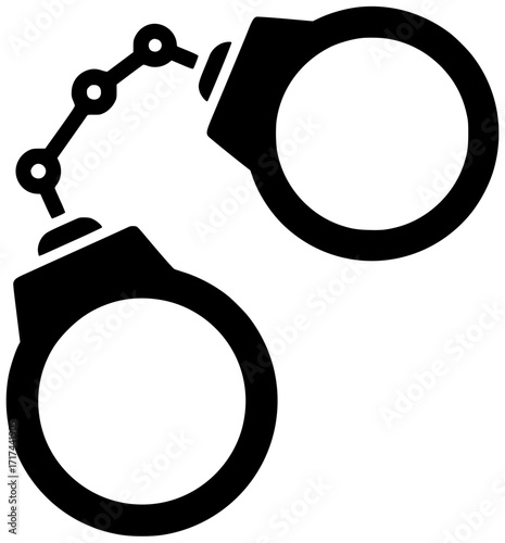 crime illustration arrest silhouette criminal logo police icon justice outline security law handcuffs man legal hand prisoner lock male shape road vector graphic background