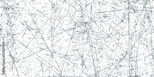 Old gray grunge paper texture with a seamless winter frost pattern and a backdrop of ice
