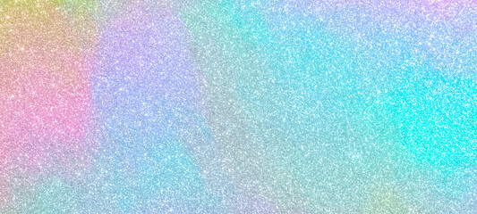 Abstract holographic rainbow foil iridescent glitter sparkle texture background