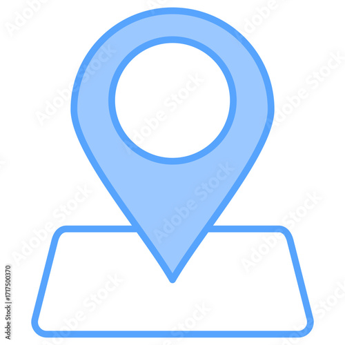 Map Pin Blue Icon