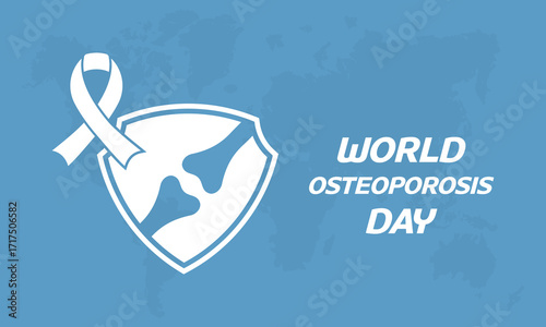 World Osteoporosis Day October 20 – Bone Health Awareness Vector Banner, Poster, Background & Campaign Design.