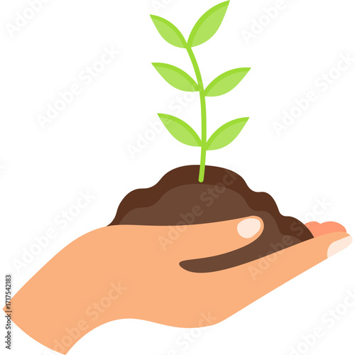 Reforestation Illustration
