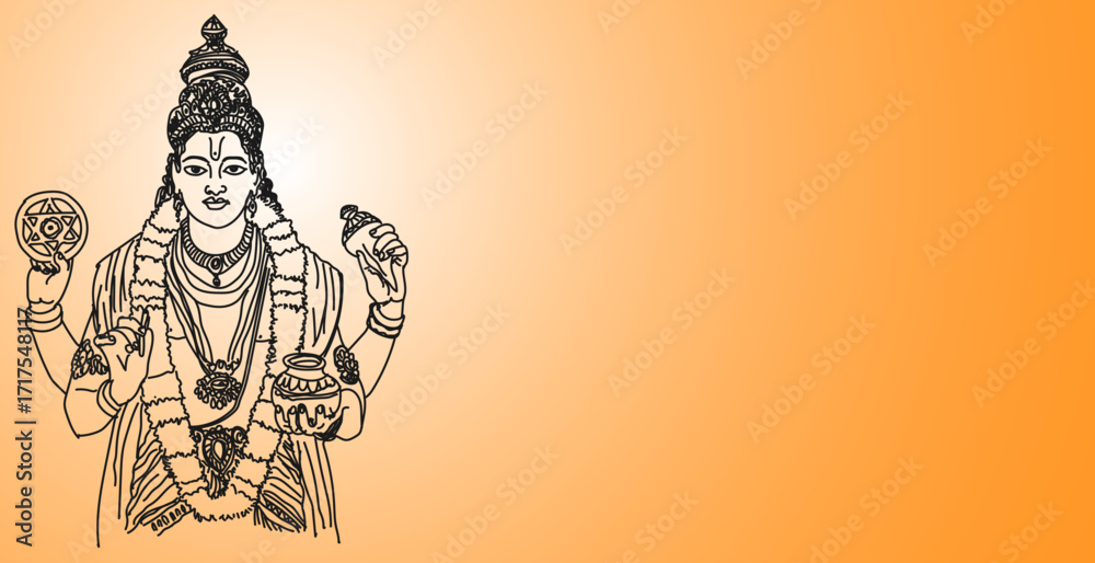 Εκτύπωση καμβά Wishing You Gold, Silver, and Divine Blessings on Dhanteras