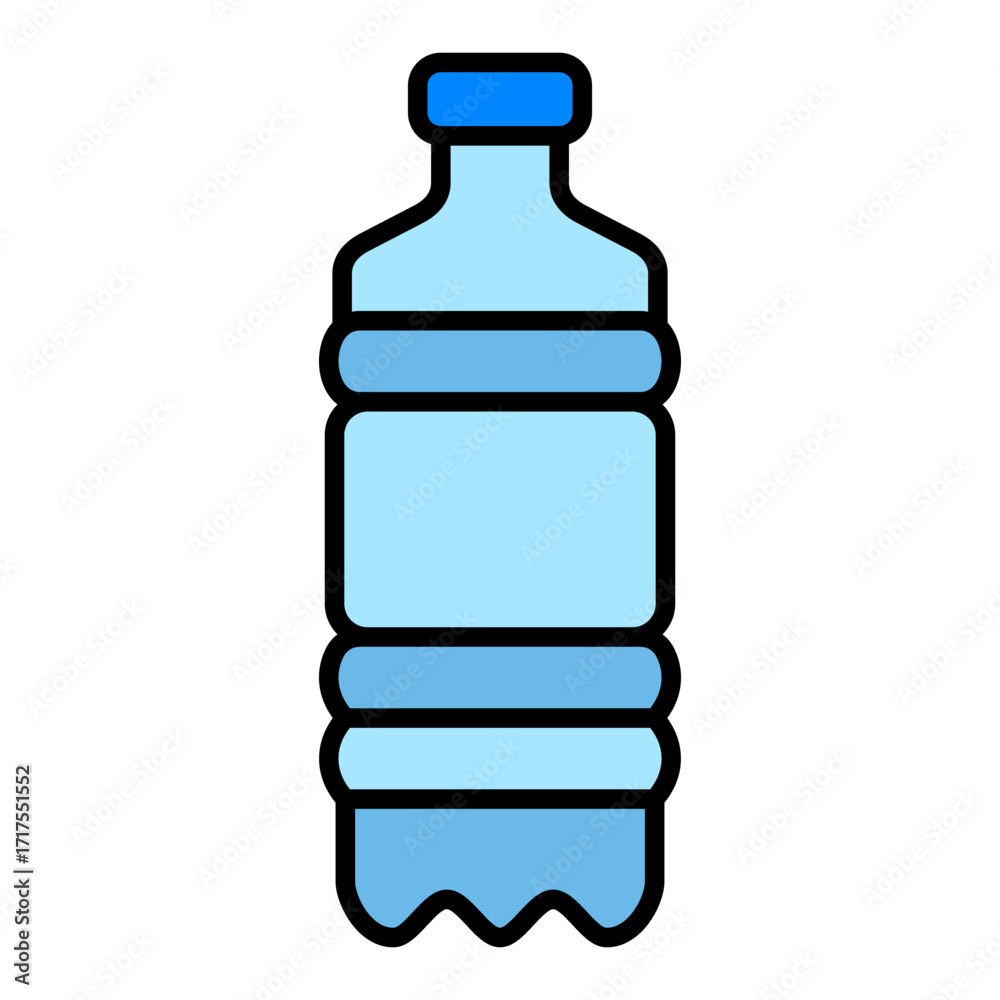 Fototapeta premium Water bottle Icon
