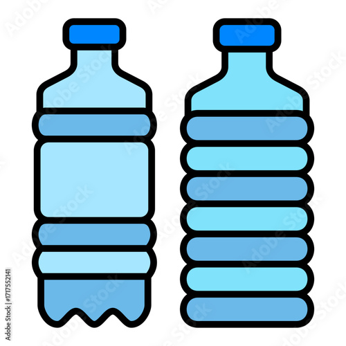 Water bottles Icon