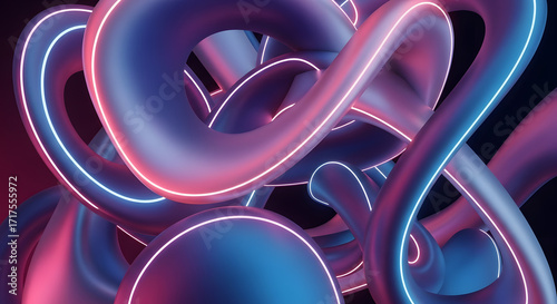 abstract 3d render