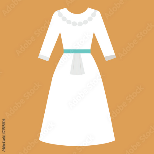 boho-styles-dress-vector-white-on-background.eps