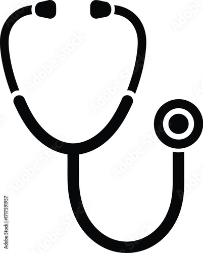Doctor stethoscope icon healthcare medical symbol vector illustration vector