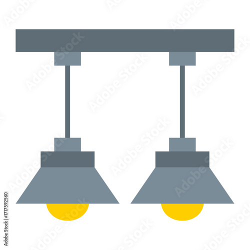 Ceiling lamp Icon