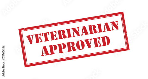 Veterinarian Approved red rubber stamp. Veterinarian Approved Grunge design with dust scratches.
Veterinarian Approved sign, logo, badge, icon, sticker, label, emblem, stamp, symbol isolated illustrat