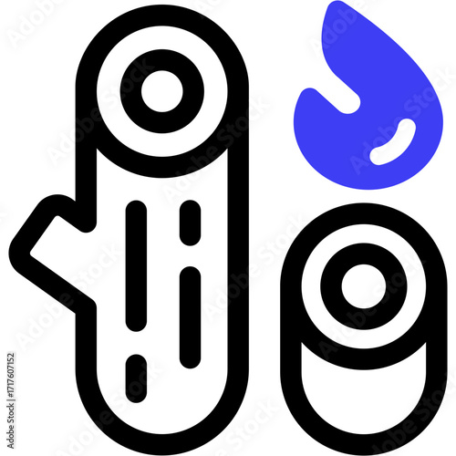 Firewood Icon