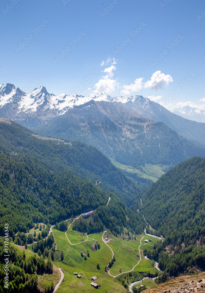 Fototapeta premium Timmelsjoch, Hochalpenstrasse