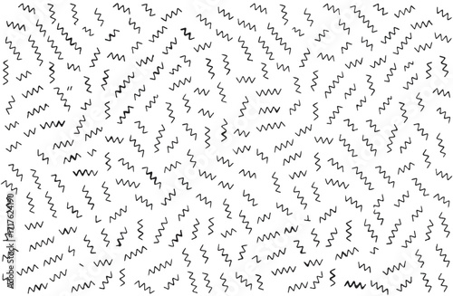 Abstract Wavy Line Pattern - A Dynamic Background of Repeating Zigzag Lines Creating a Visually Engaging and Energetic Composition