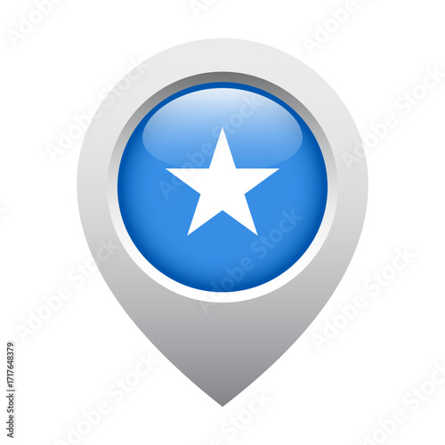 map pointer icon with glossy round flag of Somalia Free Download map pointer icon with glossy round flag of Somalia - GFXLoad
