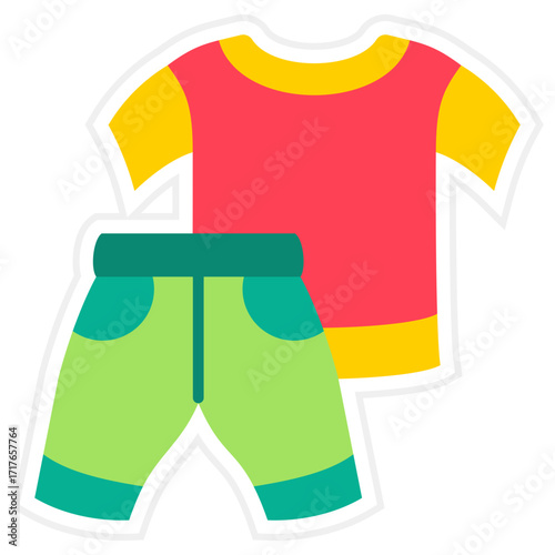 Workout clothes Icon