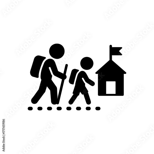 Refugee Schooling Icon