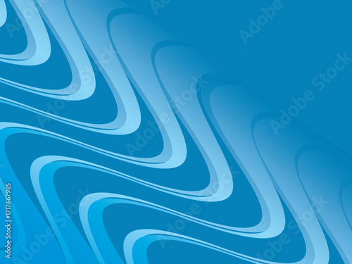 Premium background design with blue luxury motif. Vector horizontal template, for digital luxury business banner, contemporary formal invitation, luxury voucher, gift certificate, etc.