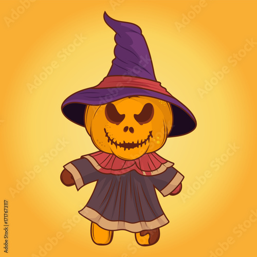 Pumpkin Doll Character