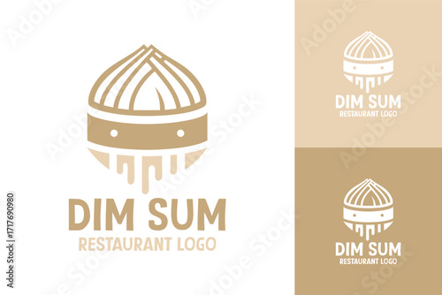 Dim Sum Restaurant Logo Creative Asian Food Branding