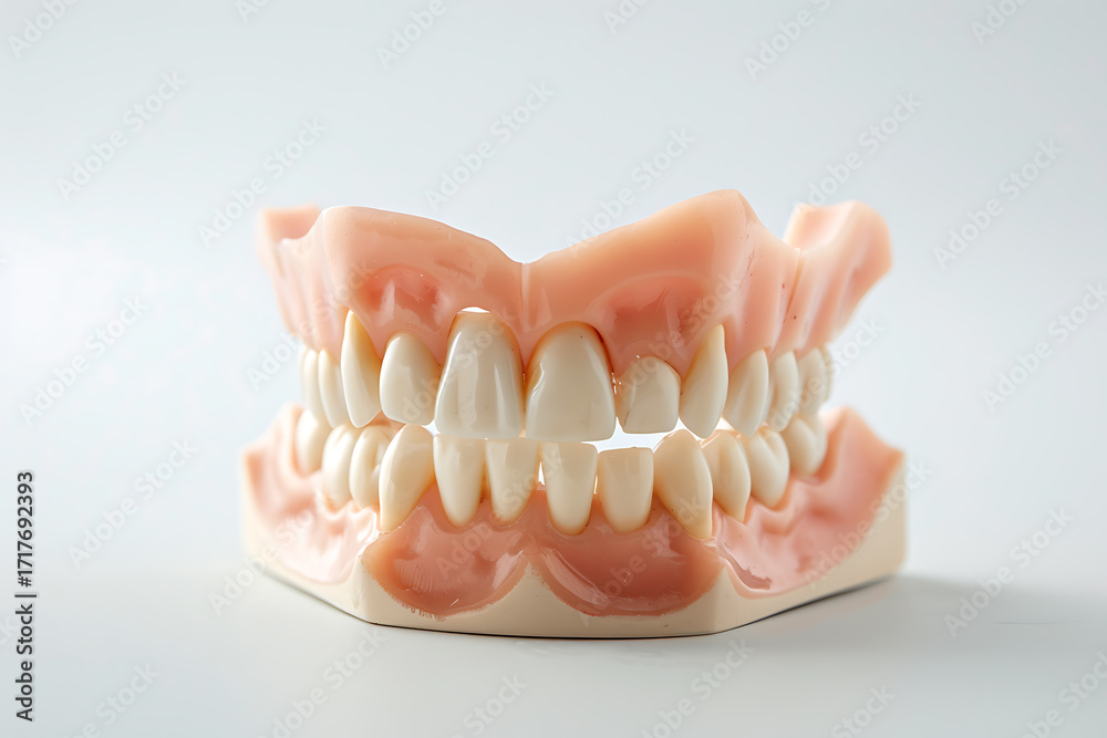 Obraz premium 歯科治療や教育に使われる人間の歯の模型