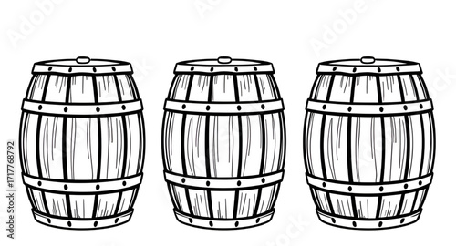 wooden barrel white background, isolated beer barrel, rustic wooden keg vector, whiskey cask, winery storage barrel, oak keg isolated, medieval barrel prop, cartoon barrel isolated, wood storage drum,