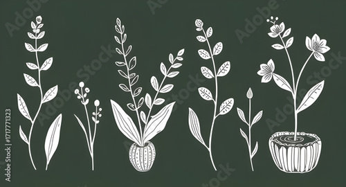 vector plants, botanical silhouettes, foliage silhouette, leaf silhouette, nature vector, black plant shapes, tropical leaves silhouette, grass silhouette, tree branch silhouette, floral silhouette, g