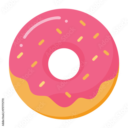 donut with sprinkles