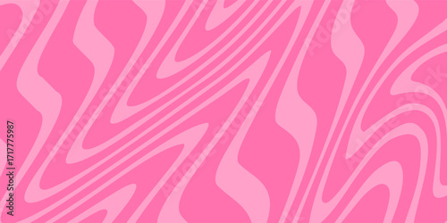 Pink marble acrylic seamless pattern, ice cream texture, watercolor marble background. 1970s trippy seamless pattern.