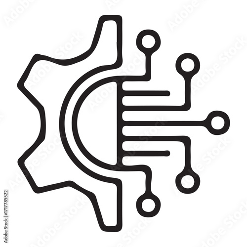 vector illustration of a symbol