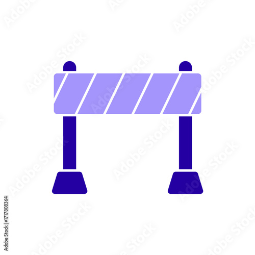 Icon a Guardrail, isolated against a clean background.