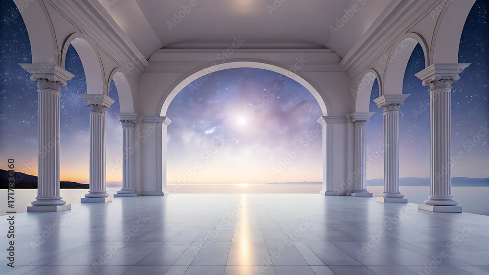 Fototapeta premium arches and columns