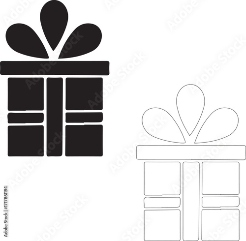 gift box with flowers