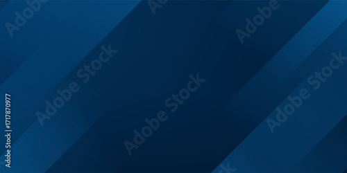 Abstract background gradient dark navy blue banner simple abstract