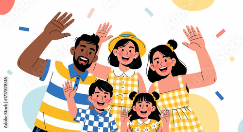 Joyful Family Shares Warm Greetings and Invites Viewers To Explore A New Opportunity