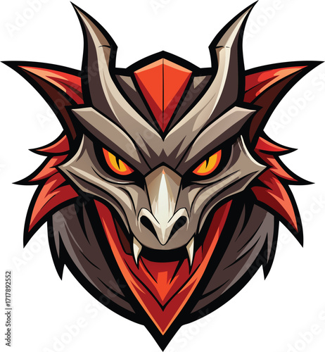 Dragon-inspired mask