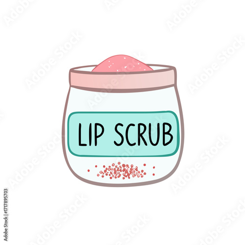 Homemade lip scrub recipe for exfoliating dry lips and keeping them smooth and moisturized always