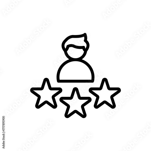 unique line icon