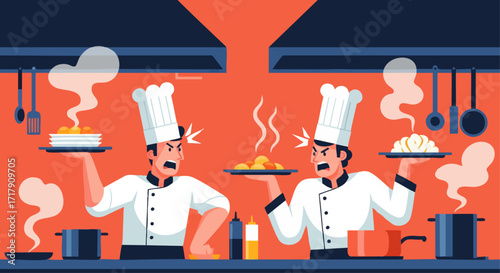 High-Pressure Kitchen Conflict