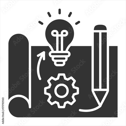 Prototype Glyph Icon
