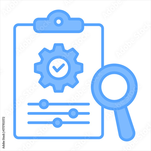 Control Blue Icon