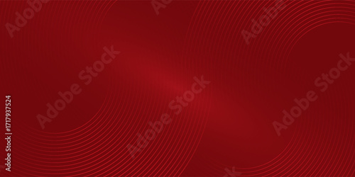 Red abstract circle background with dynamic shapes simple good nice element modern texture illustrations