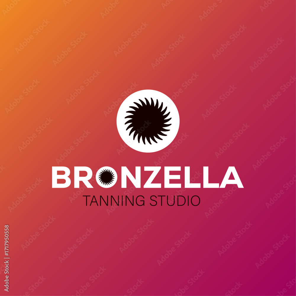 Fototapeta premium BRONZELLA Logo Design