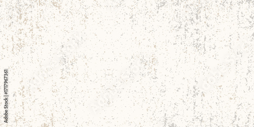 Light cream seamless grain paper texture. Vintage ecru background with dots, speckles, specks, flecks, particles. Craft repeating wallpaper. Natural white grunge surface background. Vector backdrop