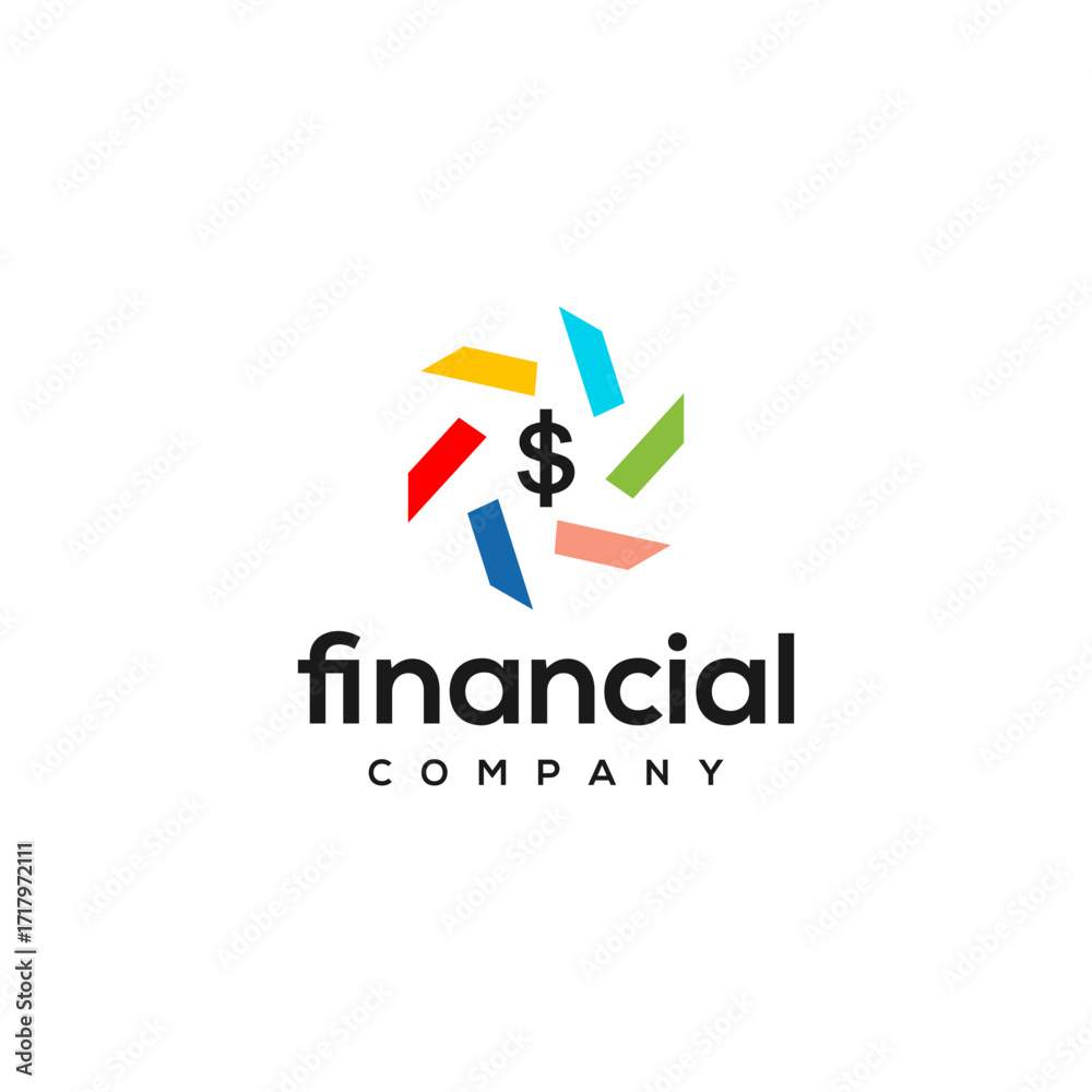 Fototapeta premium Finance Accounting Business Consulting Financial Growth Chart Graph, icon, symbol. Suitable for your design need, logo, illustration, animation, etc.