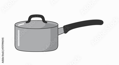 Modern Kitchen Saucepan: Simple & Stylish Cooking Essential